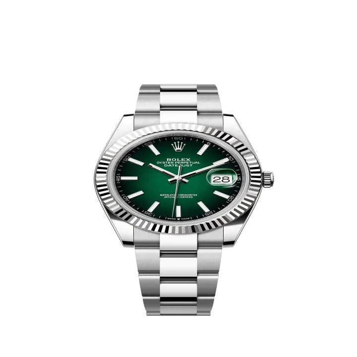 Rolex Datejust 41 Green Ombré 126334-0033 — Katowice