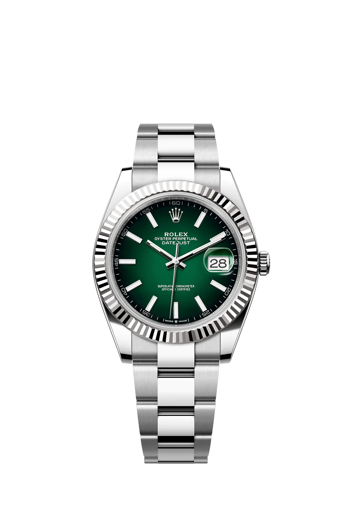 Rolex Datejust 41 Green Ombré 126334-0033 — Katowice