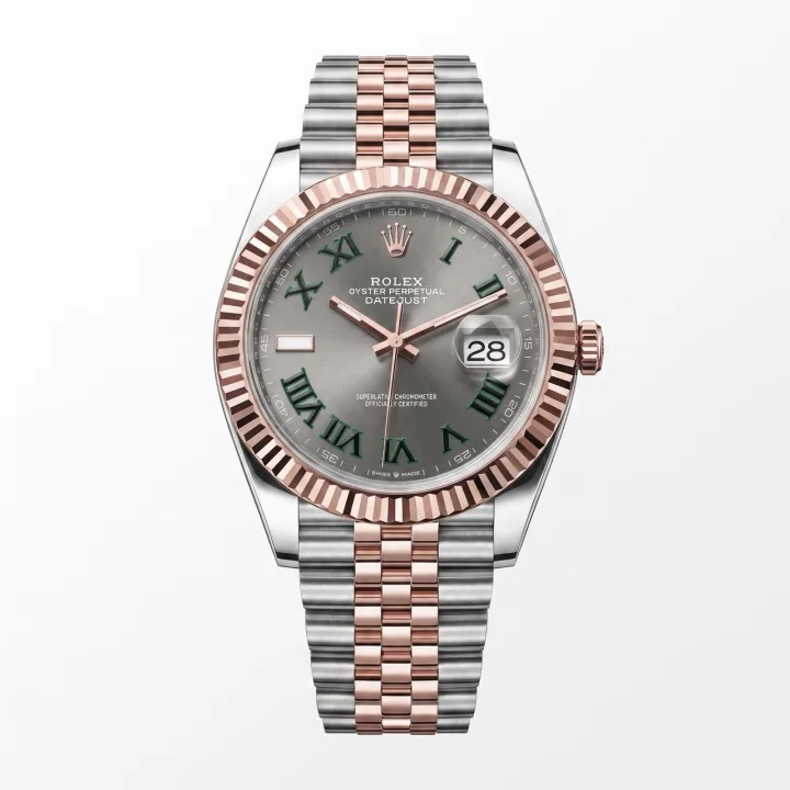Rolex Datejust 41 Wimbledon Everose Jubilee 126331 na sprzedaż w Katowicach